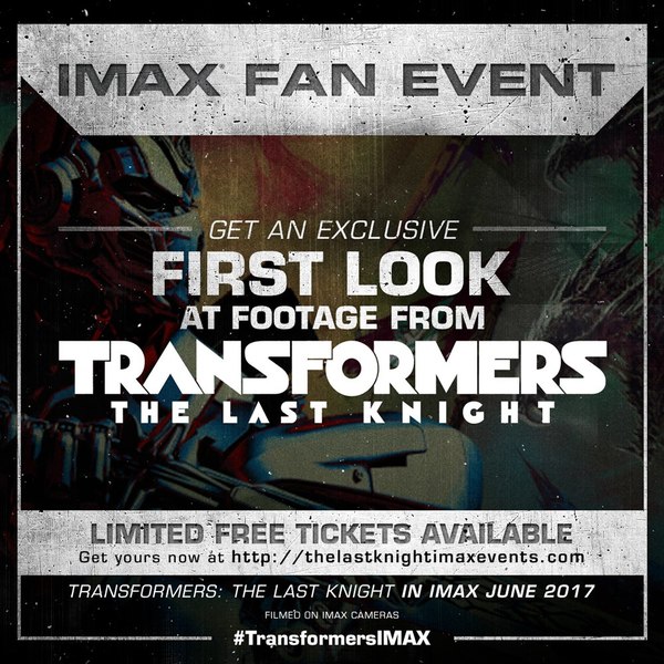 Transformers The Last Knight IMAX Fan Event Passes Now Available (1 of 1)